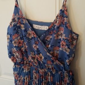 Ali & Jay Lily Pond Faux Wrap Dress